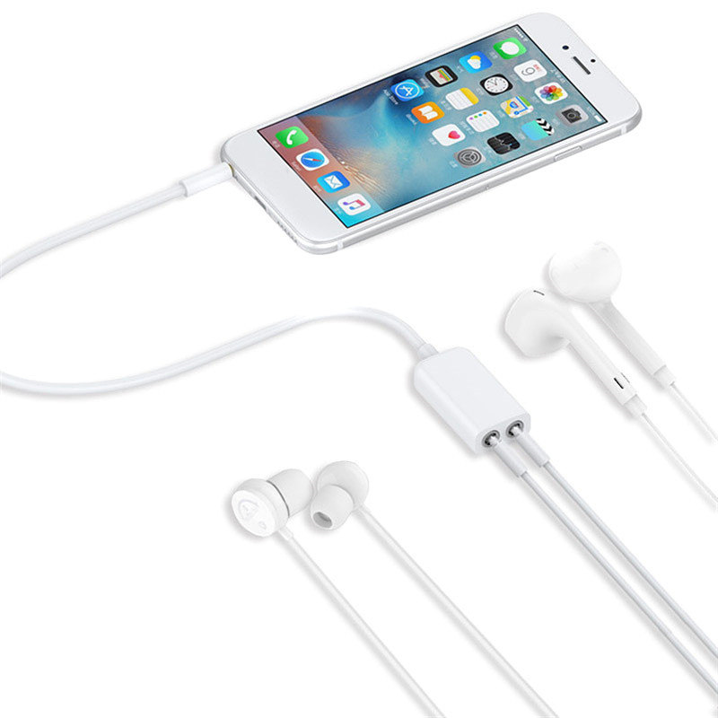 Bestphones  Écouteurs Pour iPhone avec connecteur jack – Blanc