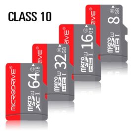 Carte Micro SD 8, 16, 32, 64, 128GB