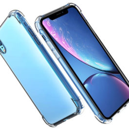 Coque protection résistante coussin air, TPU pour iPhone XR