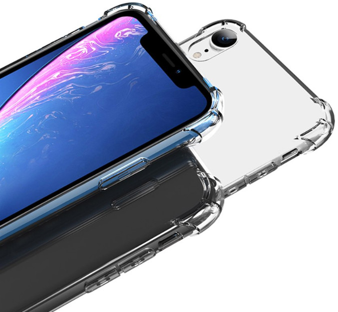 Coque protection résistante coussin air, TPU pour iPhone XR - Seb