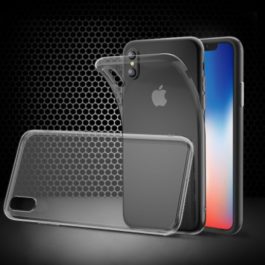 Coque de protection transparente, TPU pour iPhone X et Xs