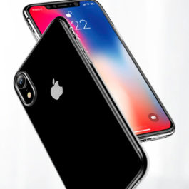 Coque de protection transparente, TPU pour iPhone XR