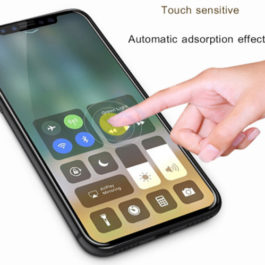 Ecran de protection en verre trempé pour iPhone X et Xs