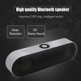 Enceinte Bluetooth 4.2 NBY-18, portable, Gris