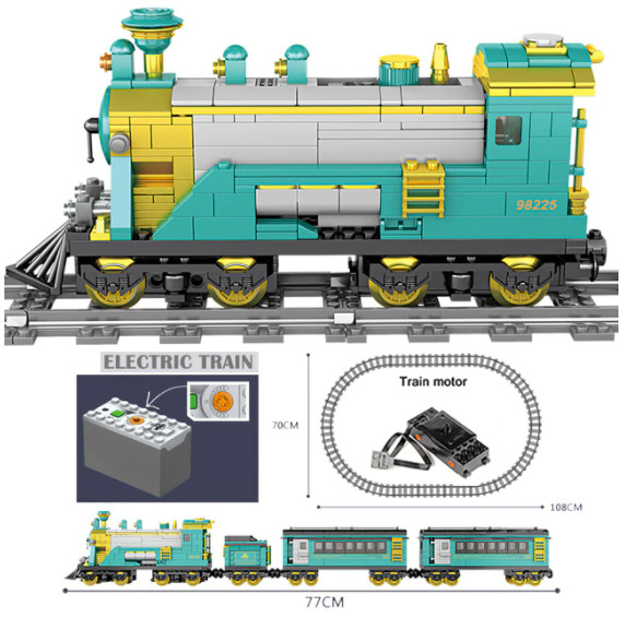 Lego Rail Train, Gare à deux voies - Seb high-tech