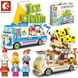 Lego Marchand glace et hot-dog, Sembo