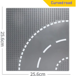 Lego Route Virage Courbe Grise, Kazi