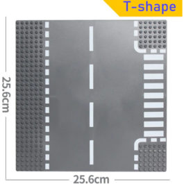 Lego Route Intersection-T Grise, Kazi