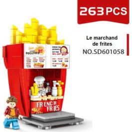Lego Marchand burger frites glace, Sembo