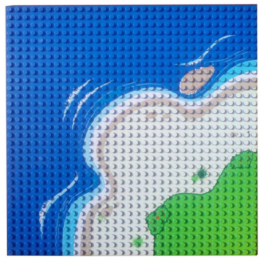 Lego Plaques Île set vert-bleu, Kazi - Seb high-tech