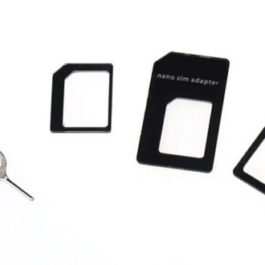 Adaptateur Nano, Micro et standard SIM