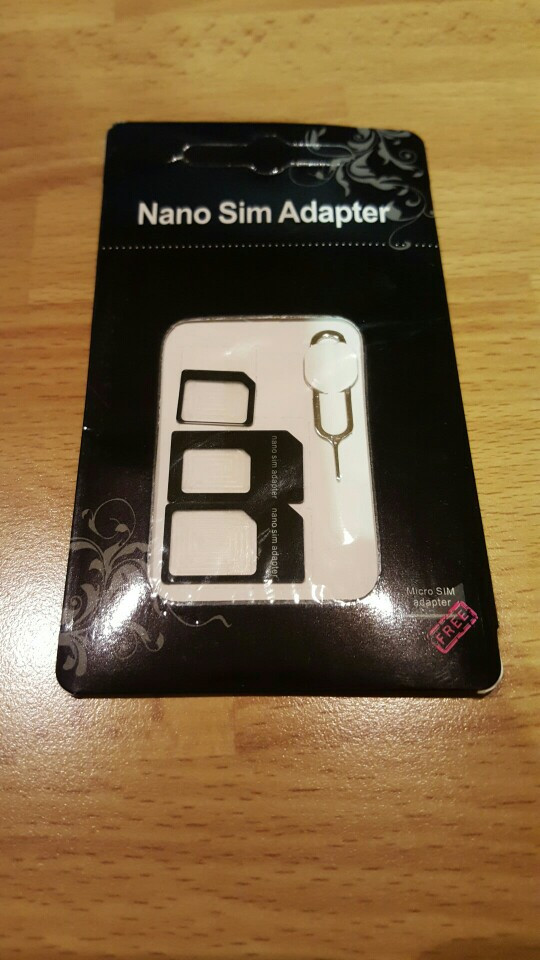 Nano Sim Adapter Nano carte SIM vers Micro SIM standard Sim iPhone  Adaptateur