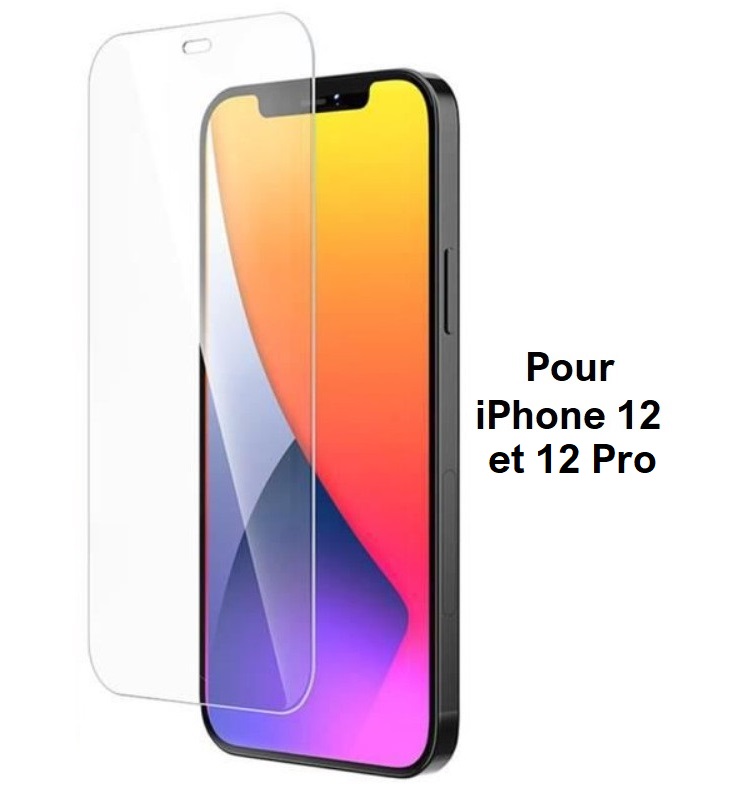 Ecran de protection en verre trempé pour iPhone 12, 13 et Pro - Seb  high-tech