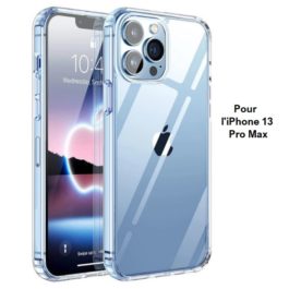 Coque de protection transparente, TPU pour iPhone 13 Pro Max