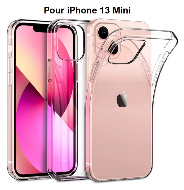 Coque iPhone 13 Mini Le lundi, je suis au bout de ma vie Transparente - Les  Vilaines Filles