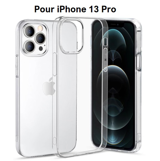 Coque Transparente Avec Bordure Bleu LIFEPROOF 77-85677 SEE Pour iPhone 13  A2482 A2631 A2633 A2634 A2635